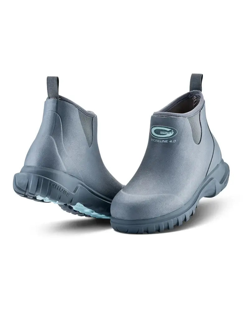 Grubs SHORELINE 4.0 — ankle wellies in stormy grey