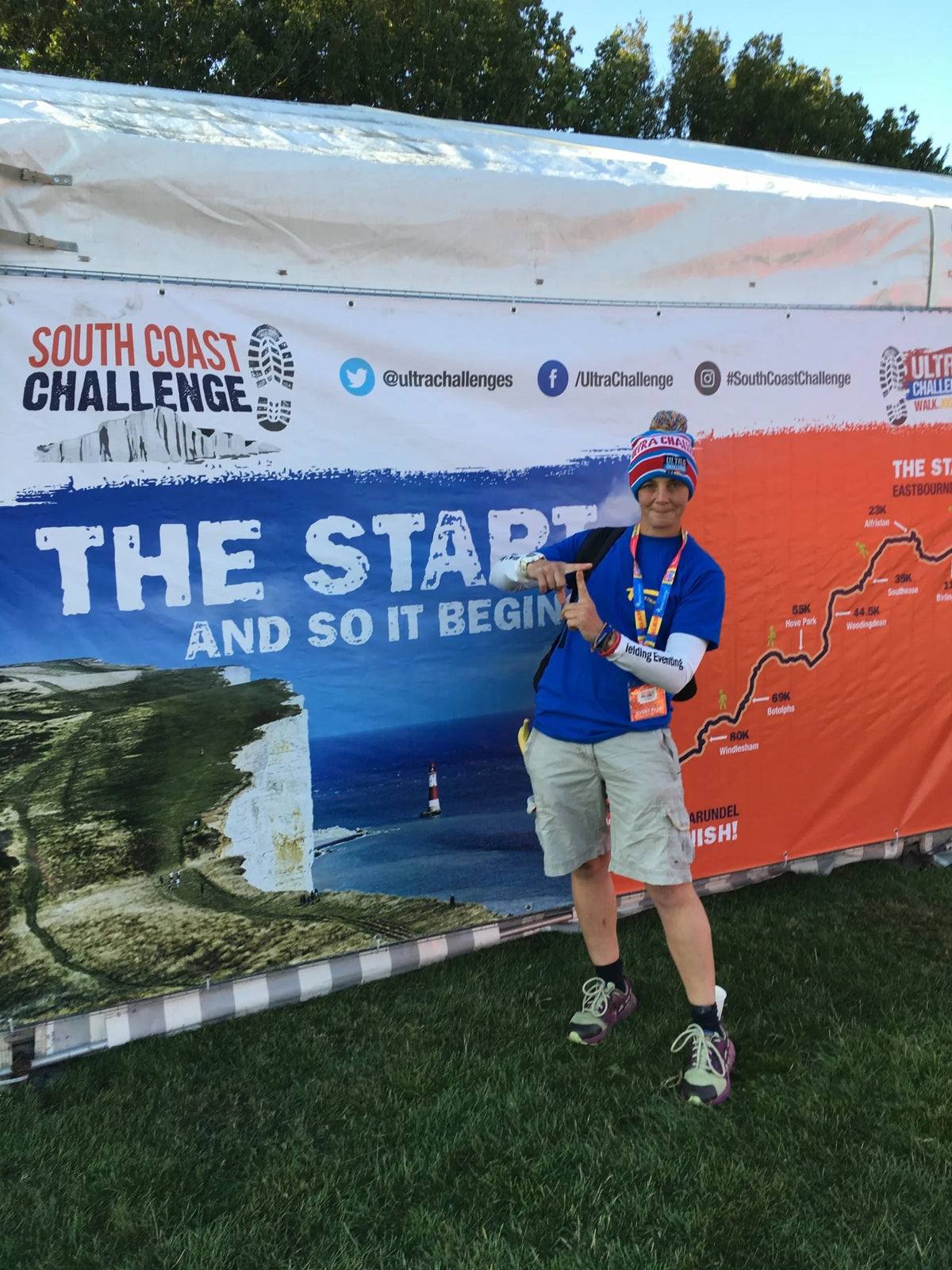 Event Rider Completes Epic 100km Walk for Charity
