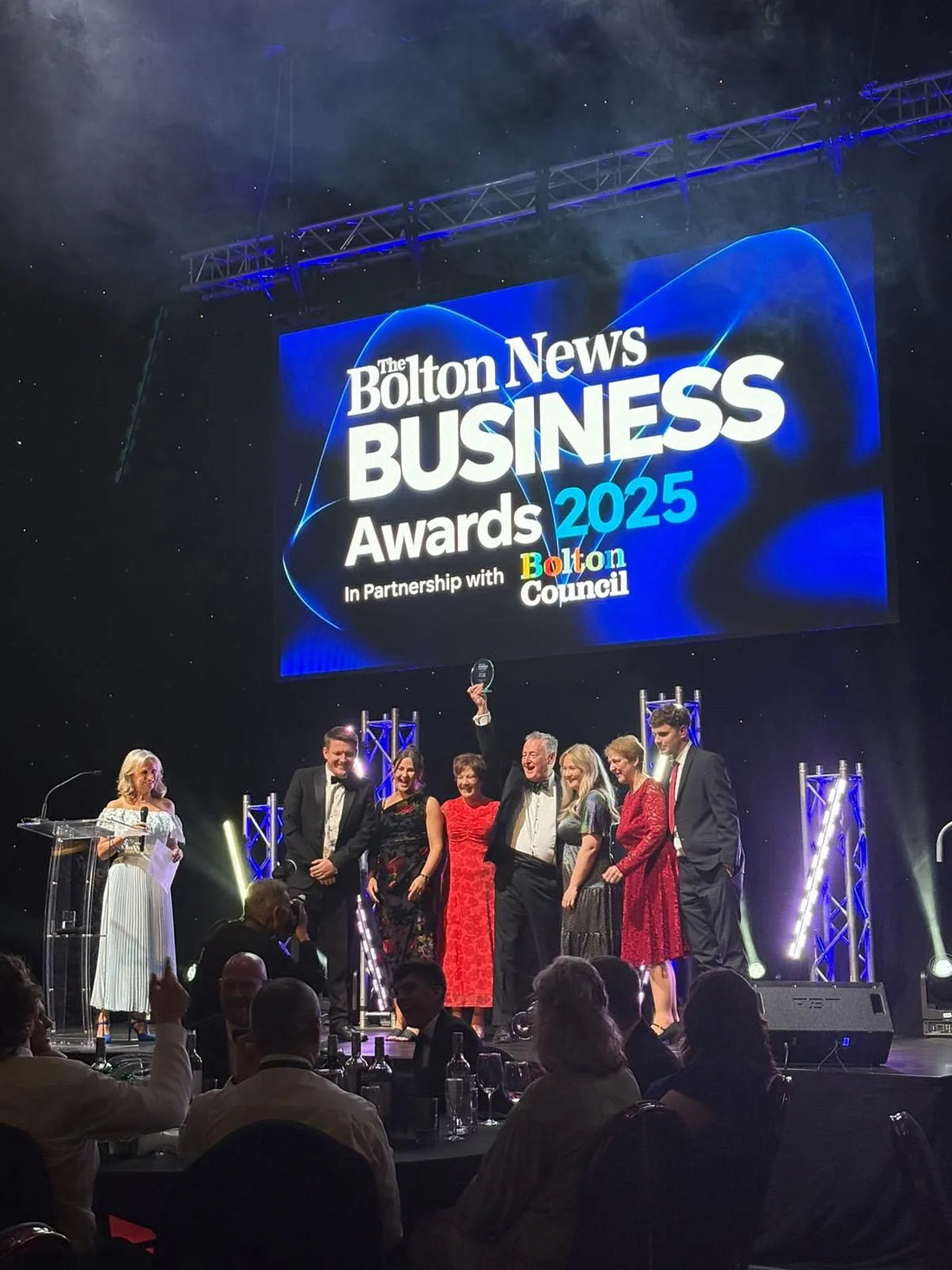 Grub’s Boots Triumphs as Family Business of the Year at Bolton News Business Awards 2025